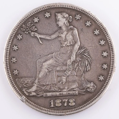 1878-S U.S. Trade Dollar Silver $1