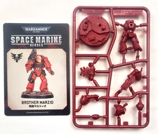 40K Space Marine Heroes Blood Angels Series 1 Marzio Bolter Warhamer alt Titus