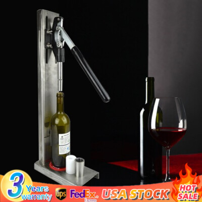 #ad Corker POM Manual Wine Corking Inserting Bottle Stopper Hand Pressure Corks NEW $64.15