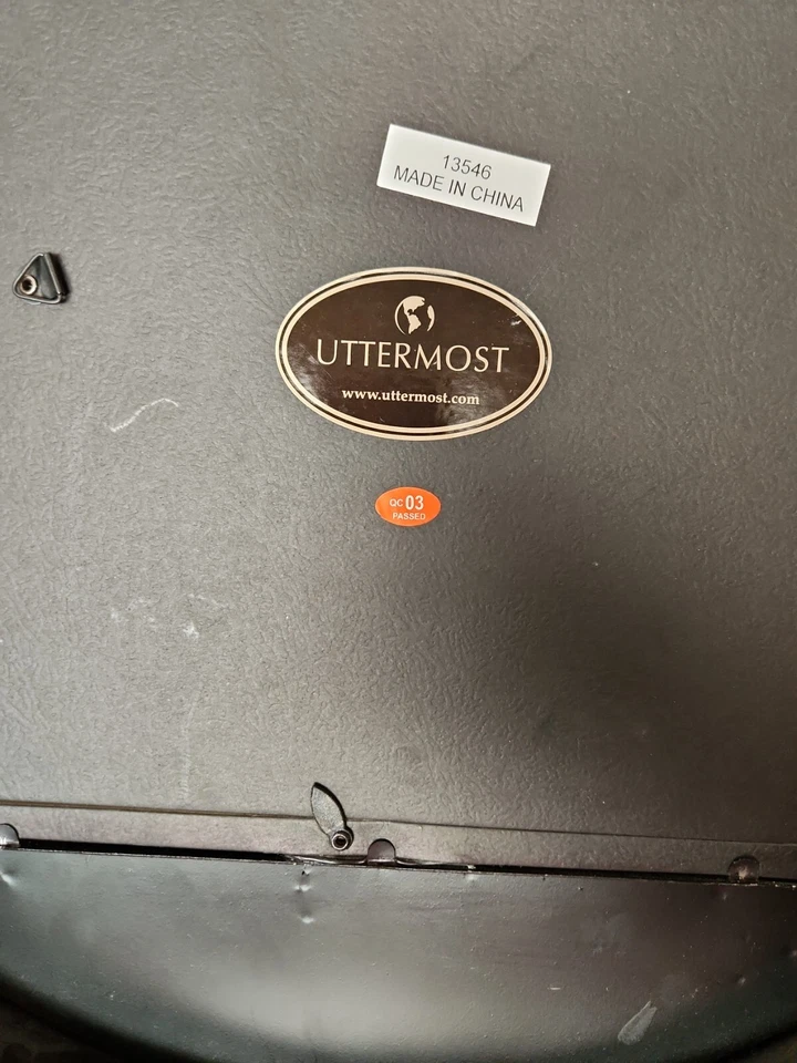 UTTERMOST 图片轨道悬挂框架拼贴墙艺术金属质朴 60"x 32" — 第 3/4 张图片