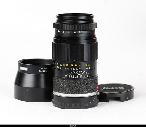 Leitz Elmarit 2,8/90mm Black Lens for Leica M - Picture 2 of 5