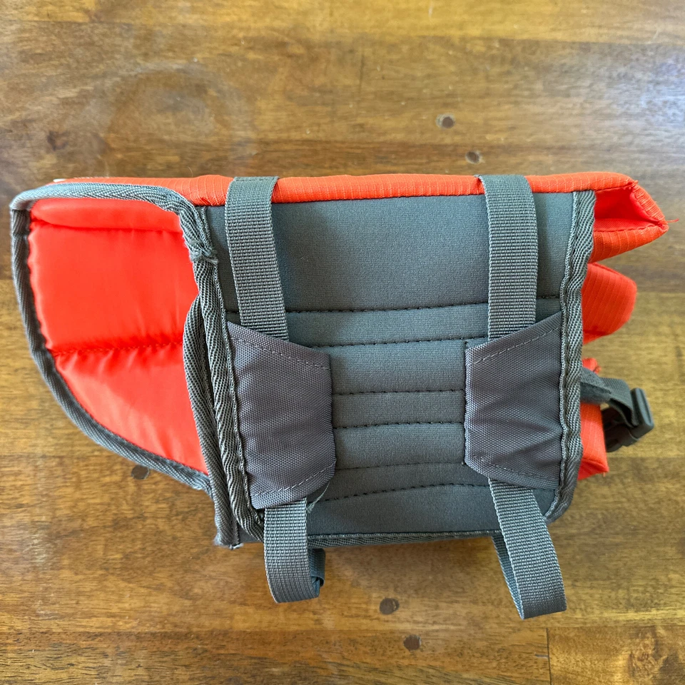 Outward Hound Granby Splash Dog Life Jacket Float safety orange small 15-30 lbs - Image 3 of 4