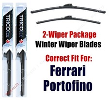 WINTER Wipers 2pk Super-Premium fit 2019 Ferrari Portofino - 35260/160
