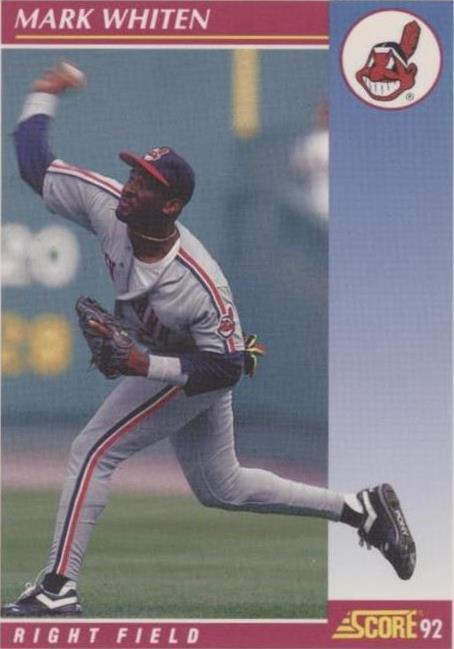 1992 Score - Mark Whiten #587 - 1 of 1