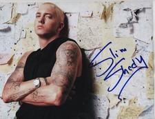 eminem autograph - サイン（直筆）（タレント、芸能グッズ）(eBay公認