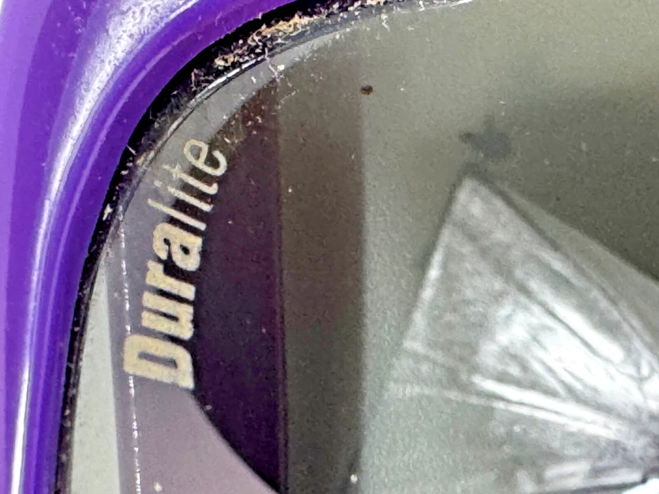 Gafas de sol Smith Optics vintage REBEL ClubMaster púrpura/dorado hechas a mano en Japón Foto 2 de 4