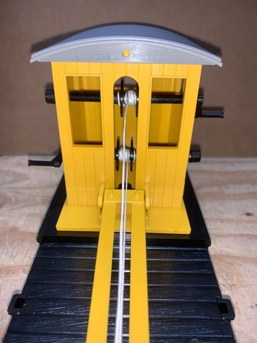 LGB 40043 YELLOW CRANE CAR WITH ORIGINAL BOX, G SCALE - Picture 7 of 18