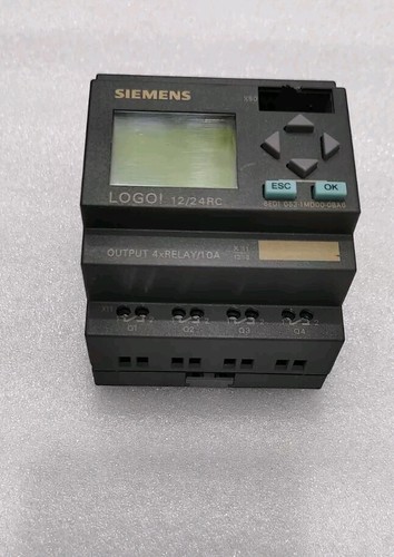 6ED1052-1MD00-0BA6 SIEMENS LOGO 12/24RC FREE FAST SHIPPING FEDEX - Picture 5 of 7