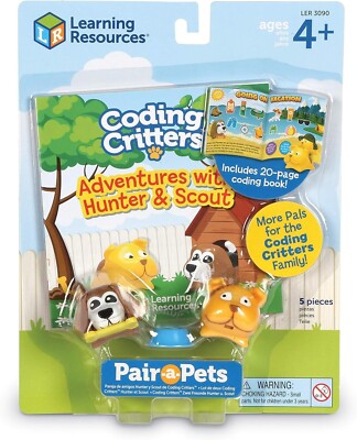 Learning Resources Coding Critters Go Pets Zing The Dog, Early Coding Toy, Ages 
