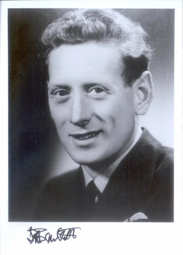 SPBB49 WW2 WWII RAF Battle of Britain hurricane pilot photo signed BARTLETT DSO