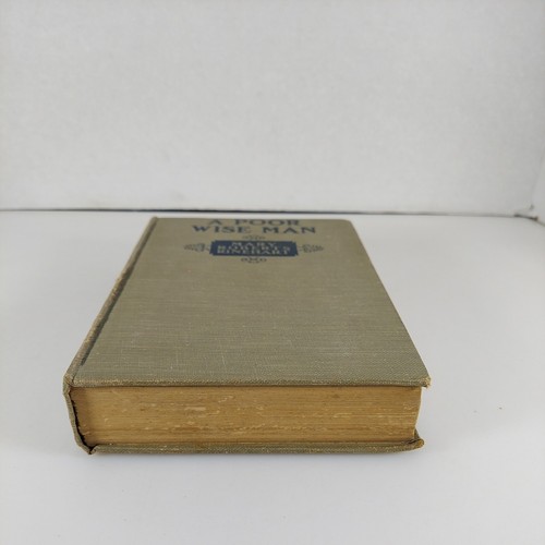 A Poor Wise Man by Mary Roberts Rinehart 1920 Hardcover George H Doran - Picture 3 of 14