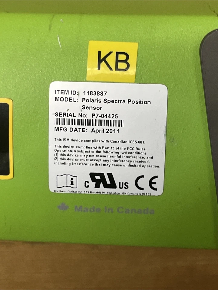 CORIN POLARIS SPECTRA POSITION SENSOR 1183887 - Image 3 of 4