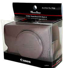 New CANON CSC-G8BW Soft Case BROWN for PowerShot G7 X Mark II Camera