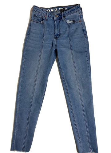 S.O.N.G 7/28 Mom Jeans High Rise Denim 