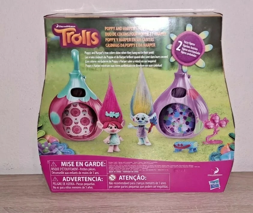 DreamWorks Trolls Poppy And Harper's Pod Pack Toys R Us Exclusivo Hasbro Foto 2 de 2