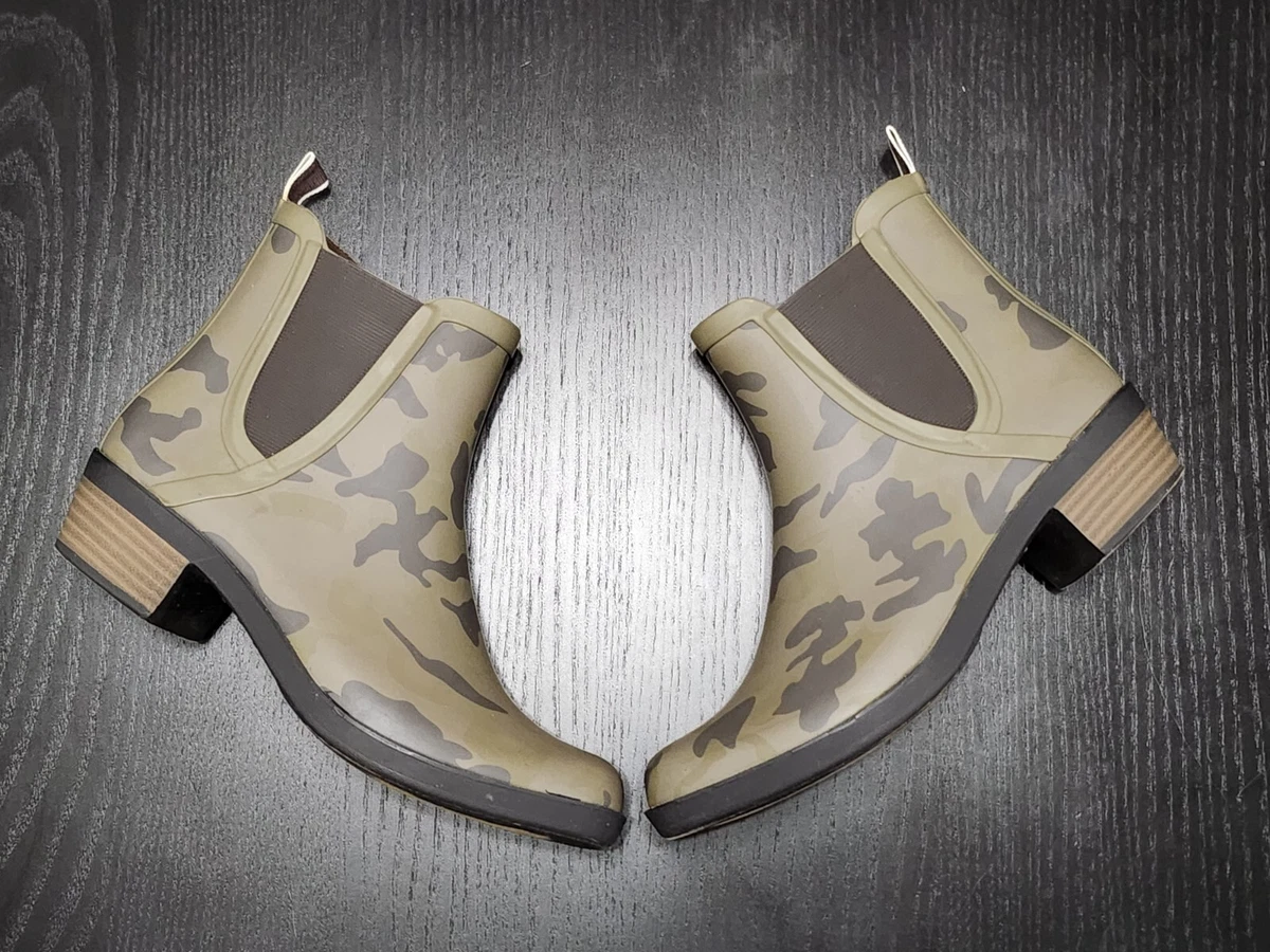 Lucky brand camo rain boots hotsell
