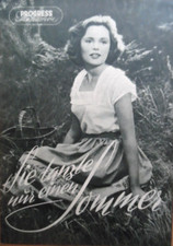 SIE TANZTE NUR EINEN SOMMER - Folke Sundquist U. Jacobsson --- Progress 052-1952