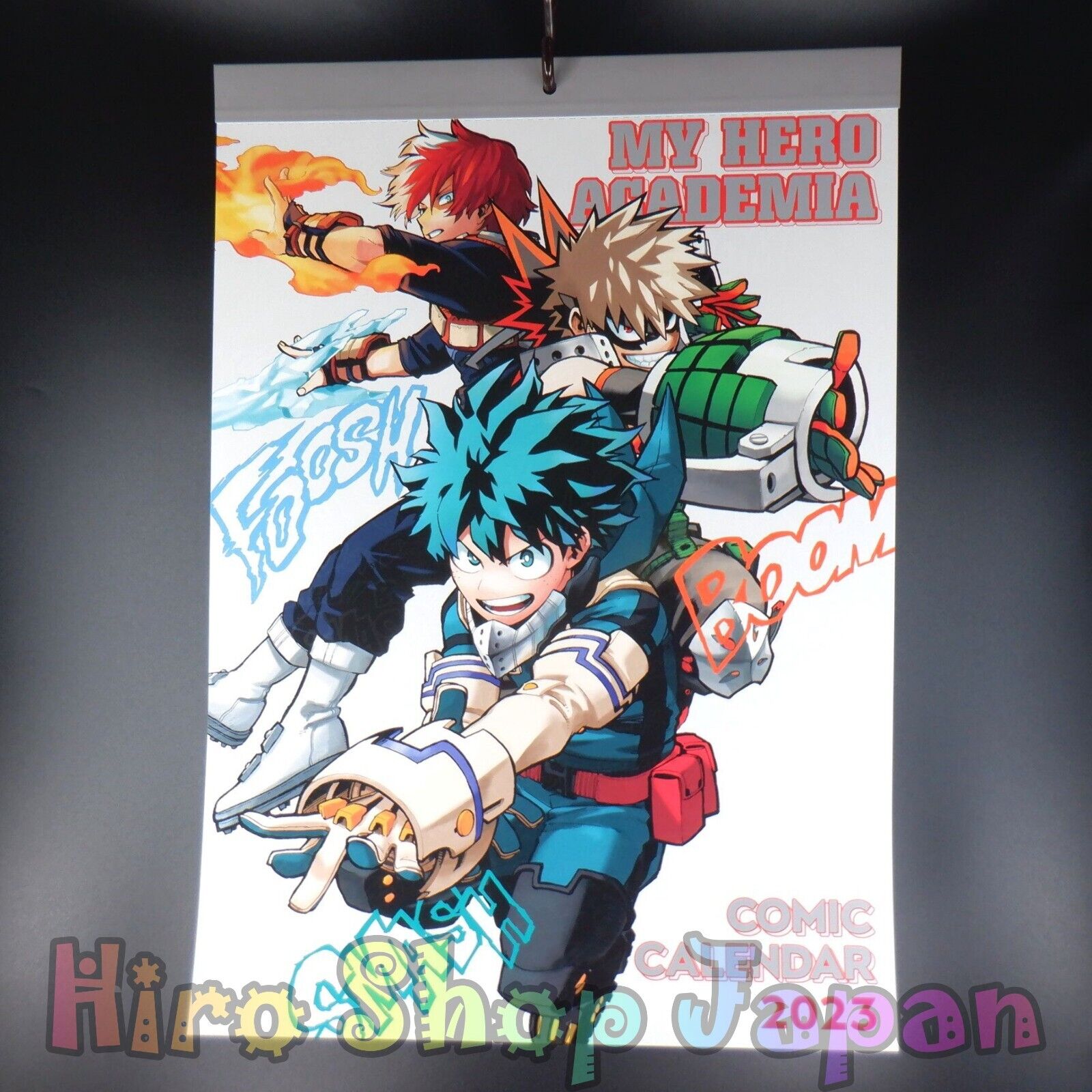 ON SALE My Hero Academia Saikyo Gasha Station Limited Edition Calendar  2023/2024