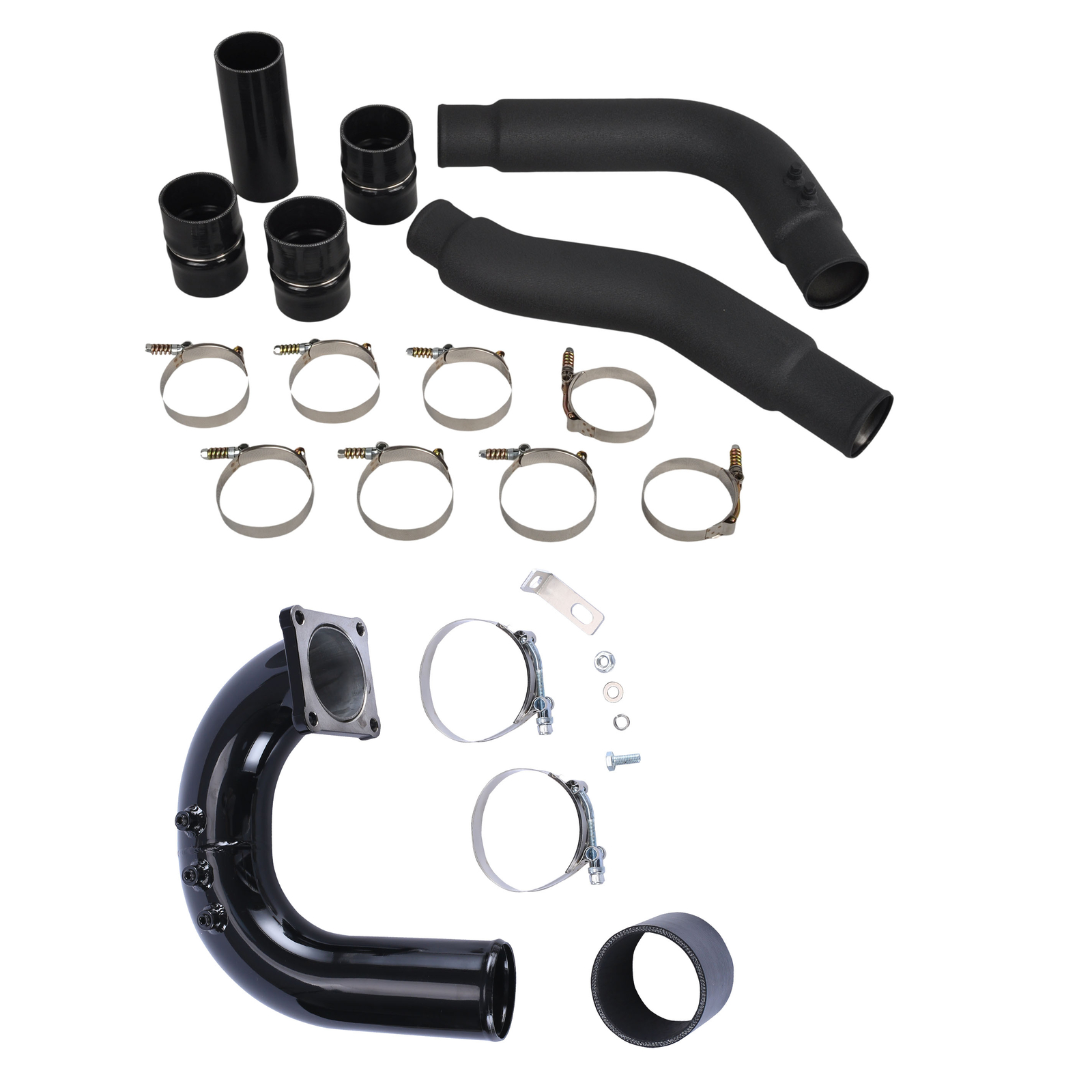 03-07 Dodge 5.9L Cummins Aluminum Intercooler Pipe & Intake Elbow Kit