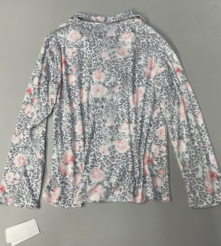 Damen Flora by Flora Nikrooz Kerbkragen Oberteil & Hose Pyjama Set Small rosa - Bild 9 von 16