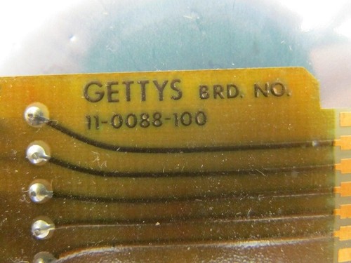 Gettys 11-0088-100 PC Circuit Board Card - Picture 6 of 6