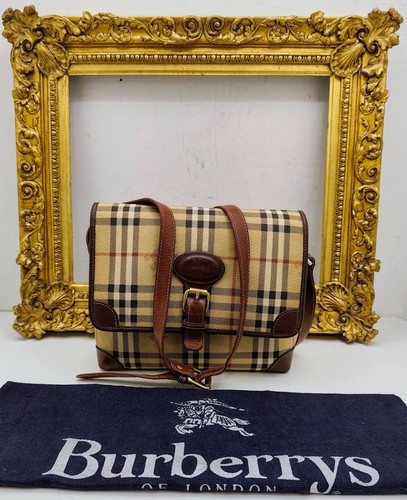 BURBERRYS CAMERA BAG Fantasia Check a Tracolla Vintage - Imagen 2 de 24