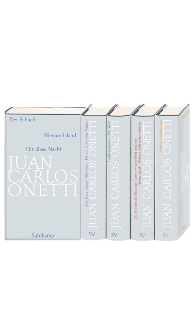 Thumbnail - Gesammelte Werke. Bände 1-5 - Juan Carlos Onetti - 9783518417003