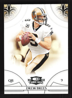 2008 Donruss Threads #77 Drew Brees - New Orleans Saints