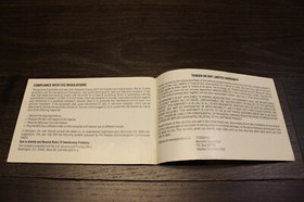 RBI Baseball R.B.I. R B I Tengen NES Nintendo Instruction Manual Only