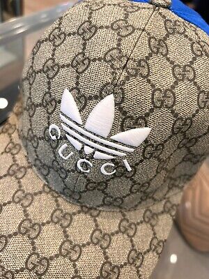 NWT Adidas X Gucci Double Sided Baseball Hat size M 719406 NWT Adidas X Gucci Double Sided Baseball Hat size M 719406