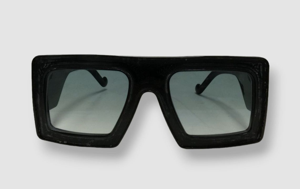 $1486 Anna-Karin Karlsson Mother Beep Women's Black Square Sunglasses  55-24-140