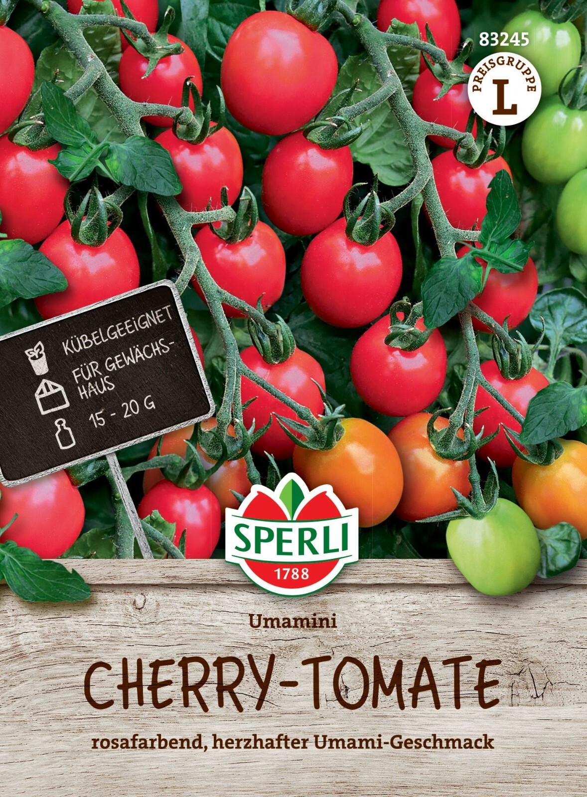 Semillas de tomate "Umamini" F1 sabor umami único