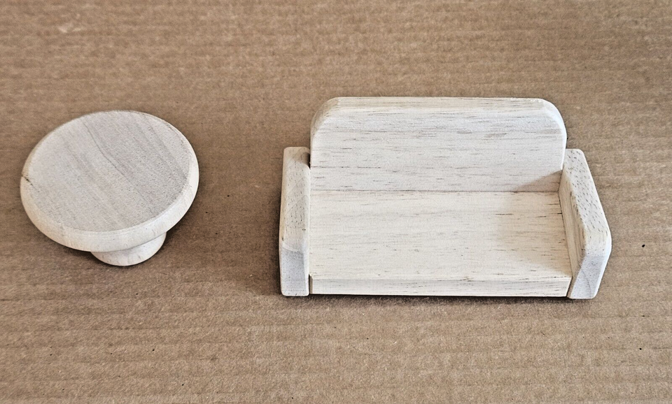 Ryan’s Room Wooden Dollhouse "Relaxing in Style" Living Room Furniture