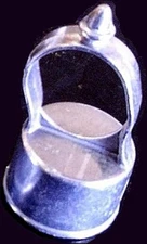 Chain Link Fence Loop Eye Cap - 1-5/8" OD line post x 1-3.8" OD top rail ALUM