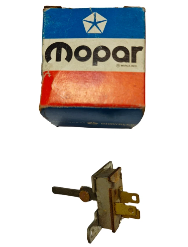 Interruptor descongelador desempañador ventana trasera Chrysler Aspen 1978-1980 3747323 nuevo en stock Foto 2 de 4