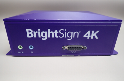 BRIGHTSIGN 4K Model 4K242-WW Digital Signage Media Player