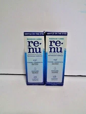 2PK Bausch & Lomb Re-nu Advanced Formula Multi-Purpose Solution 2oz ea  Exp 8/26