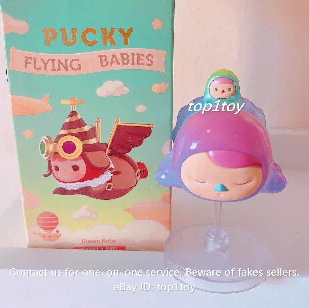 POP MART x PUCKY Flying Babies Flying Fish Baby Mini Figure | eBay