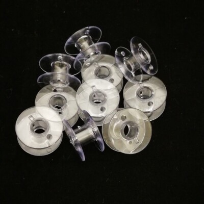 10X  Plastic Bobbin #2518P Universal - Singer, Janome, Brother, Bernette, Toyota