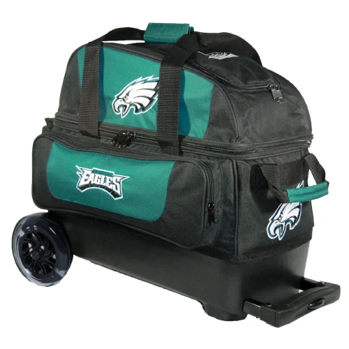 KR Strikeforce NFL Philadelphia Eagles 2 Ball Roller Bowling Bag