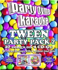 Party Tyme Karaoke Tween Mega Pack Vol. 2 32 Songs Karaoke CD Sep-2015 