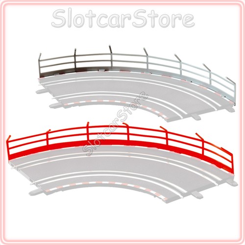 1m Fangzaun Für Carrera Digital 124/132 - Leitplanke Für Rennbahn Kurven & Geraden