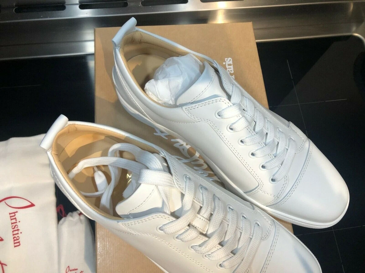 Louis Junior Sneakers in White - Christian Louboutin