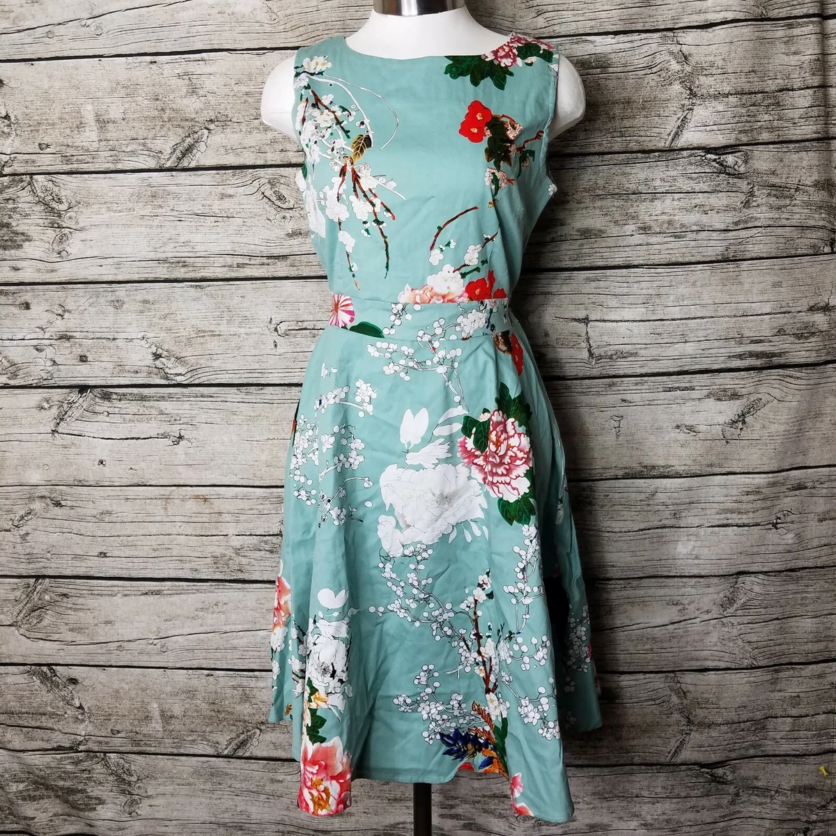 Acevog Floral Dress Size Medium eBay
