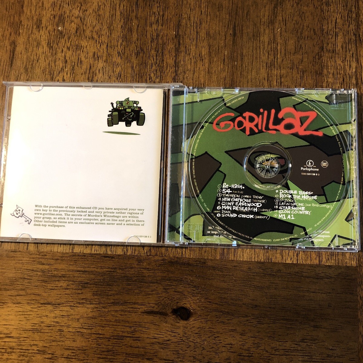 Gorillaz [PA] by Gorillaz (CD, Jun-2001, Emi) Imported From
