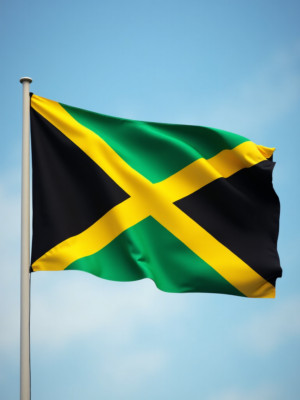 JAMAICA NATIONAL FLAG 5 X 3 Jamaican Montego bay