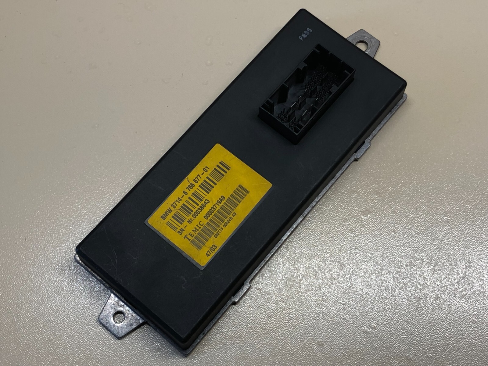 BMW 7 E65 E66 Dynamic Drive Control Module Unit Temic 3714676667701 ...