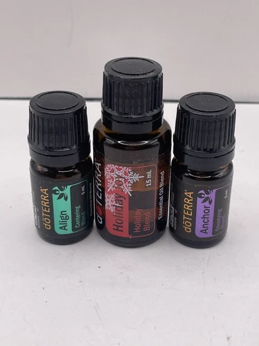3x doTERRA Holyday Joy 15ml , Align 5ml  And Anchor 5ml Lot Of 3 - Sealed!