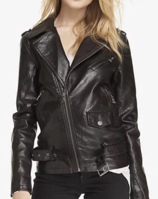 Minus the leather moto best sale jacket
