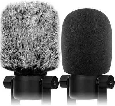 Windscreen Pop Filter Compatible with Rode Podmic, Mic cover for podmic 
